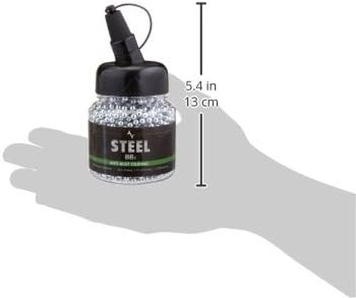 Air Venturi Steel BBS - 177 Caliber Zinc-Plated Steel Balls | 5.1 Grains, 2,500 Count