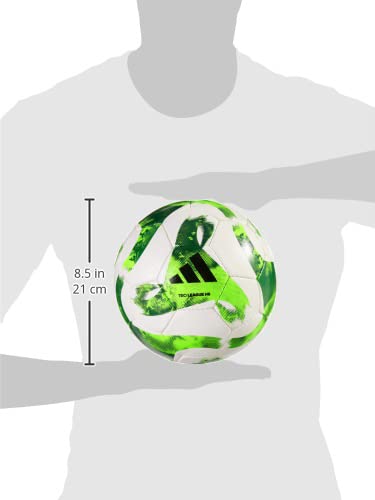 adidas Tiro Soccer Ball Size 5 Indoor/Outdoor Match Ball Green & White