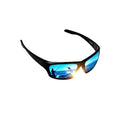 FEOSTCN Blue Polarized Glass Sunglasses UV400 Anti-Scratch Unisex