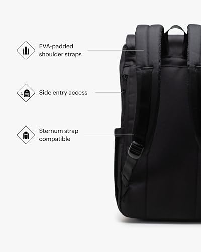 Herschel Retreat™ Backpack Black Tonal / Standard 23L - Recycled Polyester