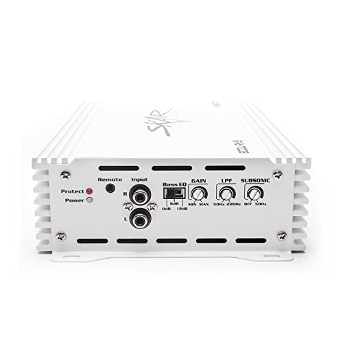 Skar Audio RP-800.1DM 800W Marine Monoblock Class D Subwoofer Amplifier - Waterproof, 1-Ohm Stable