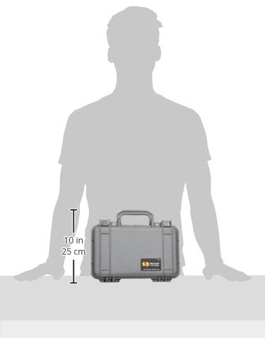 Pelican 1170 Case with Foam (Silver)