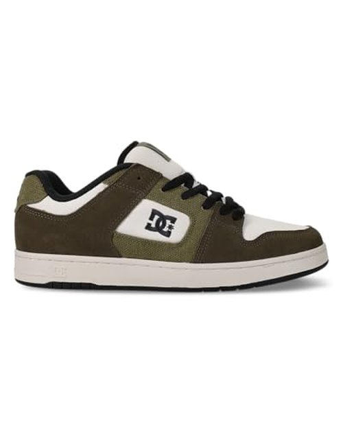 DC Men's Manteca 4 Skate Shoe, Olive/Khaki/Khaki, 5.5