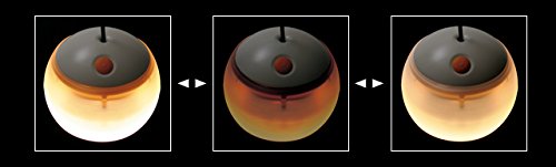 Snow Peak Hozuki Lantern Moss - Compact Camping Light with Candle Mode