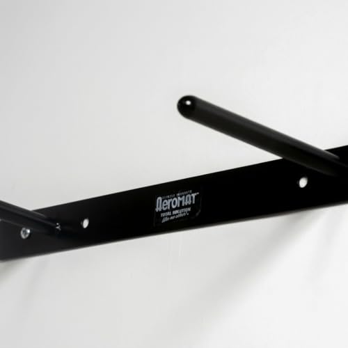 Adjustable Wall-Mounted Mat Rack for Gym and Exercise Equipment