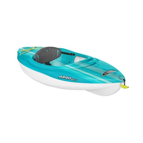 Pelican Argo 80X Kayak - Turquoise White Fade Sit-On-Top, Lightweight & Stable