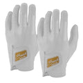 Left Hand Golf Gloves - White - Medium - 2-Pack - Soft Leather Performance