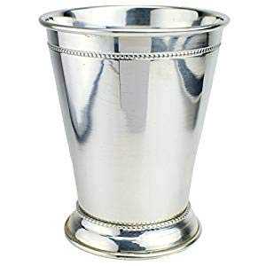 Prince of Scots Copper Mint Julep Cup with Silver Plate - 12 Ounce, Gift Boxed, Variation 1