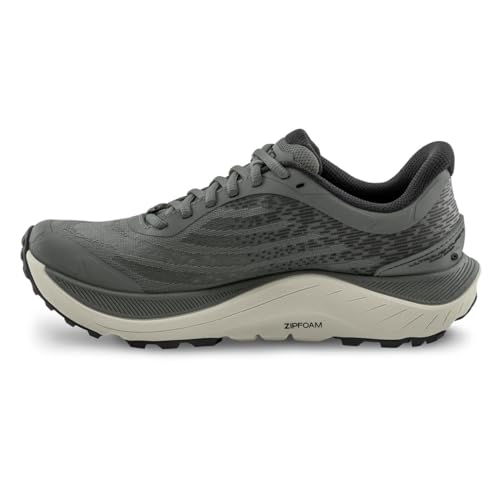 Topo Athletic Men's Ultraventure 4 Trail Running Shoes 10.5 Grey/Grey - Cushioned & Durable