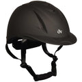 Adult Deluxe Riding Helmet - Lightweight Breathable Equestrian Safety Helmet - Black, Medium-Large