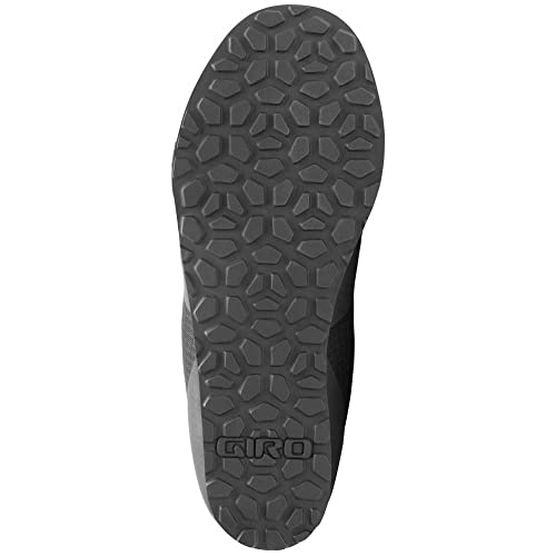 Giro Men's Tracker Fastlace Flat Pedal Cycling Shoes - Black Red, 11.5