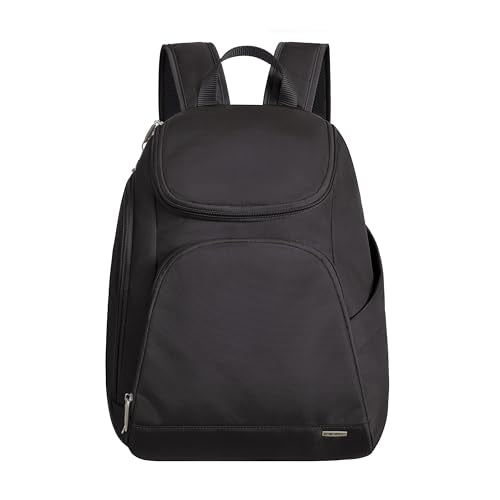Black Travelon Anti-Theft Classic Backpack - RFID & Slash-Resistant Security