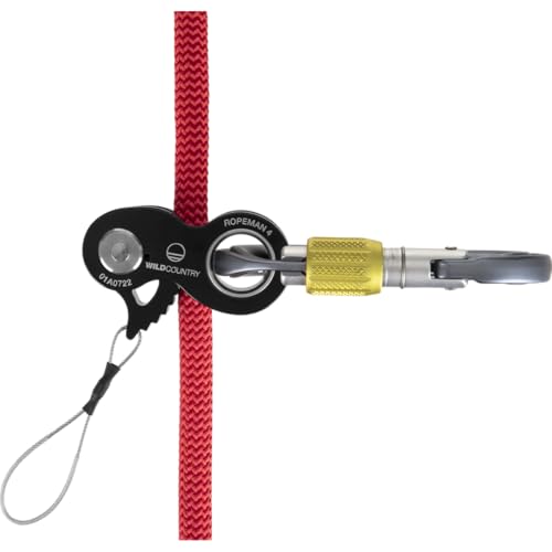 Wild Country Ropeman 4 Ascender Black - Climbing Rope & Rescue Tool