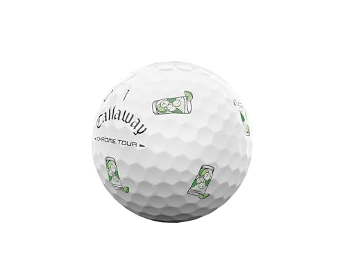Callaway Chrome Tour 2026 Golf Balls - Truvis Cocktails, One Dozen