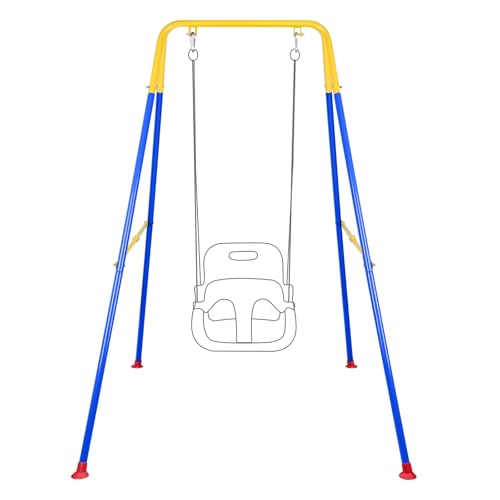 Foldable Baby Swing Stand for Indoor & Outdoor Use - Fits Most Swings