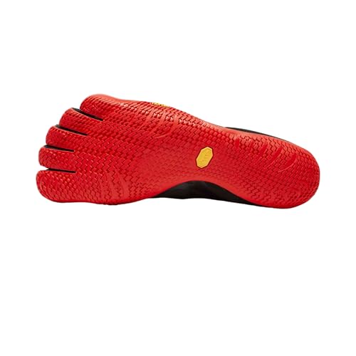 Vibram Men's FiveFingers KSO EVO Barefoot Cross-Training Shoe 7.5-8 US Black/Red