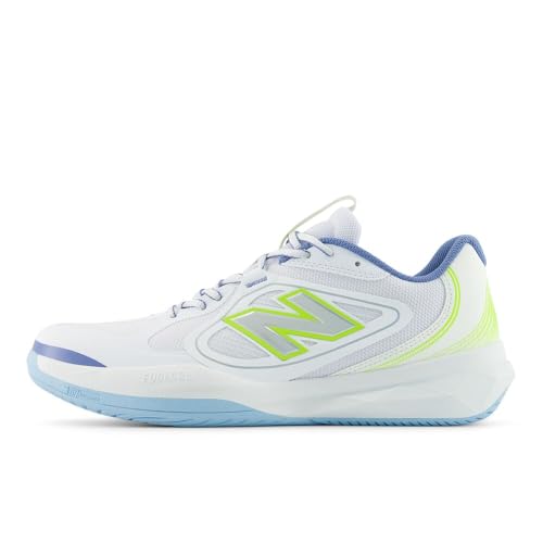 Men's FuelCell 796 V5 Tennis Shoes - White/Alkaline Green, Lightweight & Durable