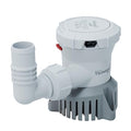 12V Bilge Pump T1200 - 1200 GPH Manual Bilge Pump with Fittings - Replacement for Attwood 4612-7