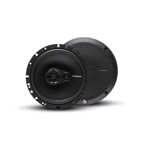 6.5-Inch 3-Way Full Range Car Speakers Pair - Coaxial Design