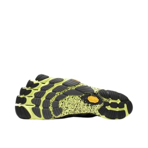 Vibram Men's FiveFingers V-Run Barefoot Road Running Shoes - Black/Yellow 14-15