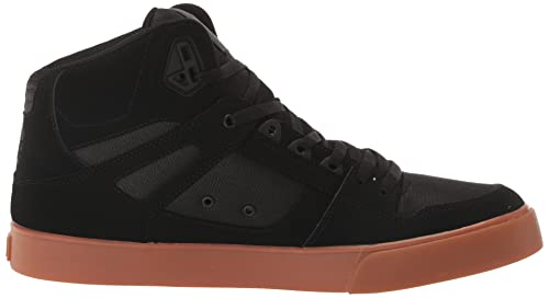 DC Pure HIGH-TOP WC Black/Gum