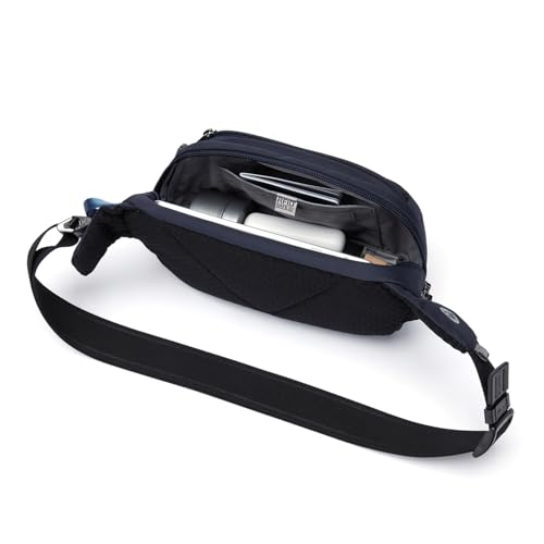 Pacsafe Vibe 100 Anti-Theft Waist Pack with RFID Block & Lockable Zippers - Ocean, 4L