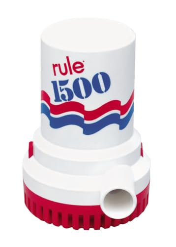 High-Performance 1500GPH Submersible Bilge Pump - 12V for Boats, Marine