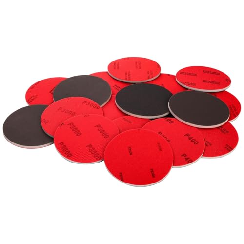 Bowling Ball Sanding and Polishing Pads Kit - 180-5000 Grits for Resurfacing & Cleaning
