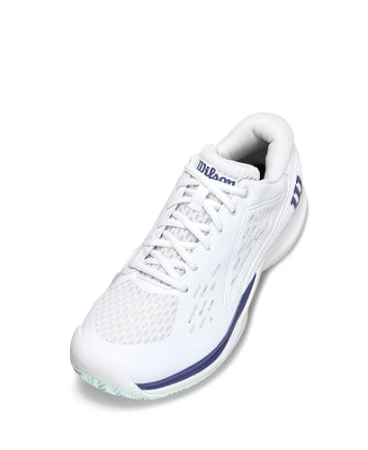 Wilson Rush Pro Ace Junior Tennis Shoes Big Kid White/Bay/Skipper Blue