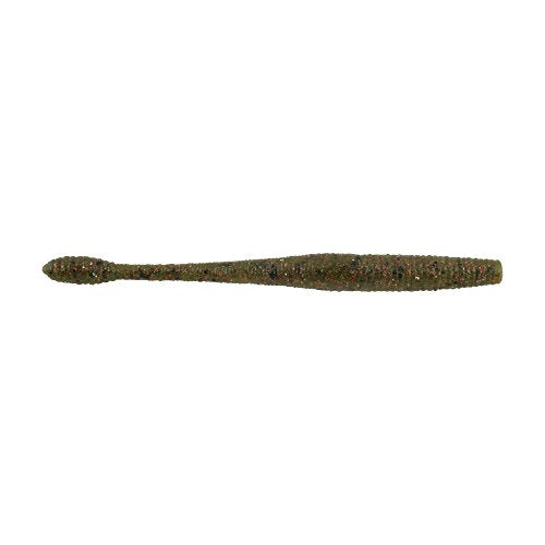 Fishing Worm Bait - Watermelon Red, 4.5 Inch, PowerBait MaxScent Hit Worm