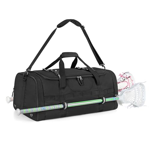 Lacrosse Equipment Backpack Holds 2 Sticks Shoes & Gear