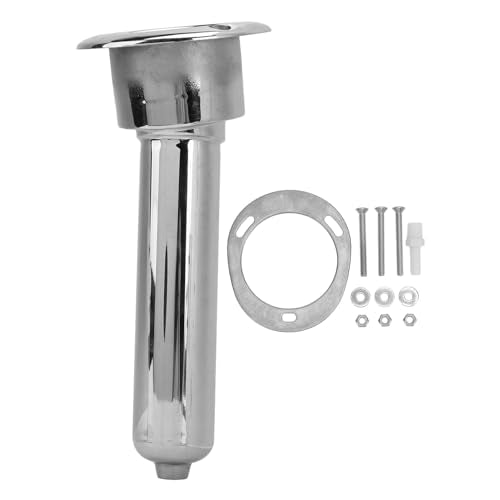 Heavy Duty Stainless Steel Fish Rod Holder 15° Flush Mount Boat Cup Holder