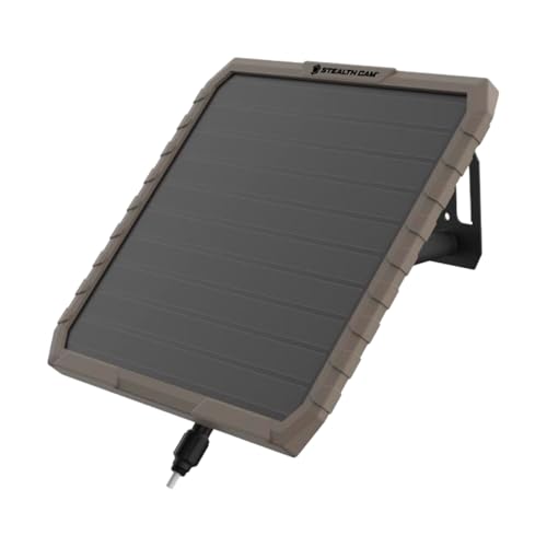 Stealth Cam FieldMAX EX Solar Battery Pack 3000mAh 10-Inch Panel for Trail Cameras