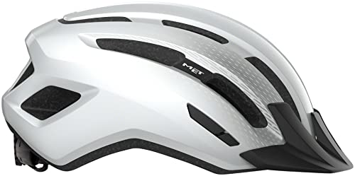 MET Downtown MIPS Helmet Small-Medium White Glossy Bicycle Safety Helmet