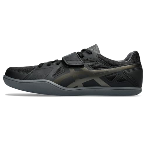 ASICS Men's Hyper Throw 3 Track & Field Shoes - Black/Gunmetal 8.5