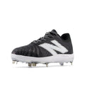 Men's FuelCell 4040 V7 Metal Baseball Cleats - Black White, Size 10.5