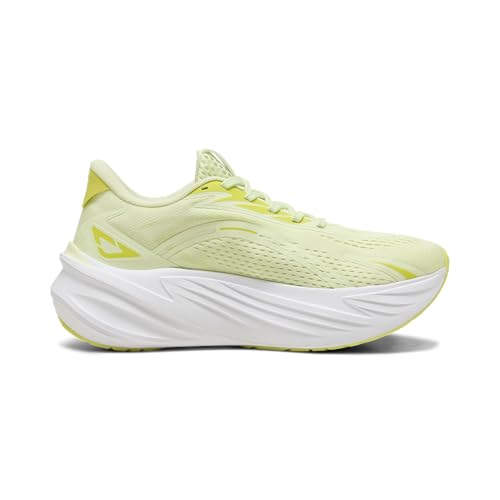 PUMA Maxima Pro Lace-Up Sneakers for Women Off White 8.5 Lux Lime-Puma White- Spritz