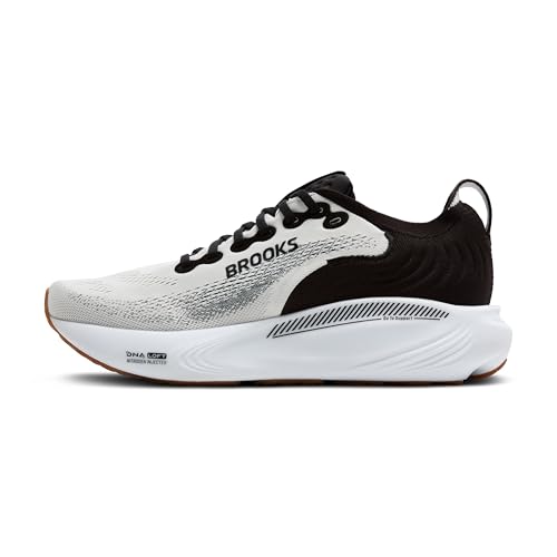 Brooks Women's Adrenaline GTS 25 Running Shoe - White/Black/White, Size 8