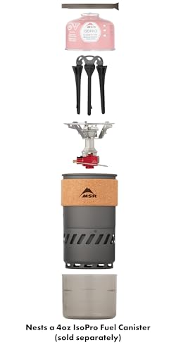 MSR Switch Backpacking Stove System - Lightweight Camping Cooking Set