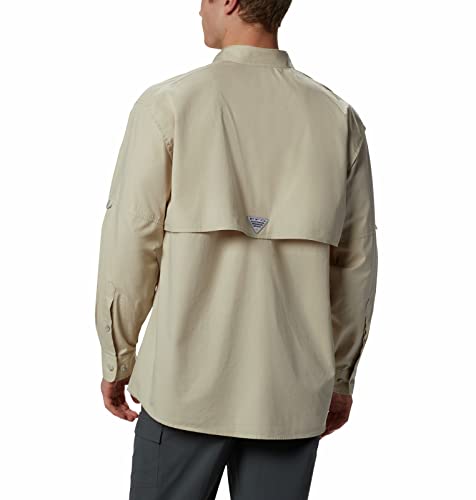 Men's PFG Bonehead Short Sleeve Shirt Large Fossil