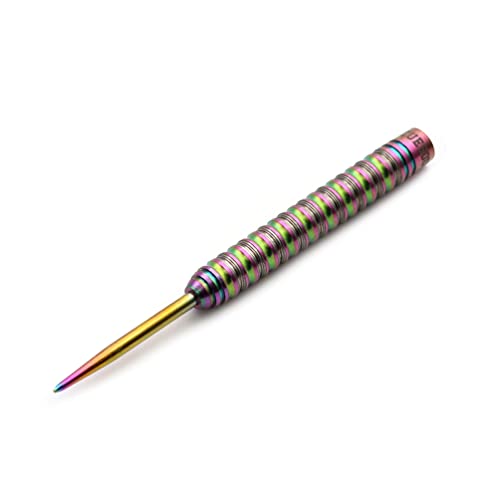 CUESOUL Pink Gem Stone 22g Steel Tip Tungsten Darts - Professional Dart Set