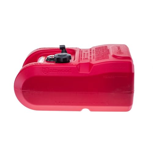 Attwood 6 Gallon Portable Marine Fuel Tank with Gauge - EPA & CARB Certified