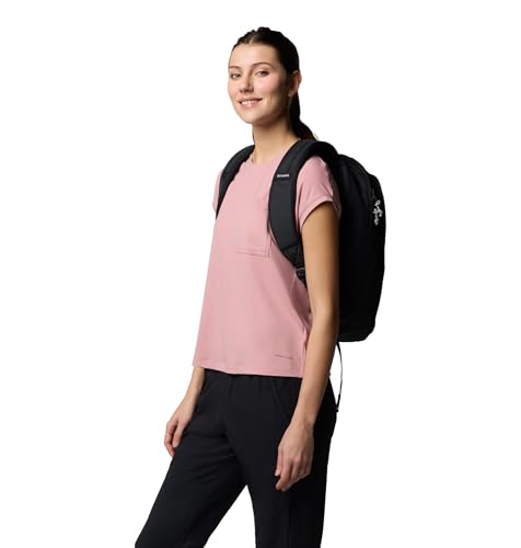 Columbia Unisex Buxton 26L Backpack Black - Padded Laptop & Travel Bag