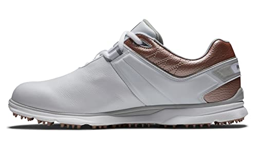 FootJoy Women's Pro|SL Golf Shoes - 8.5 White Pink Variations