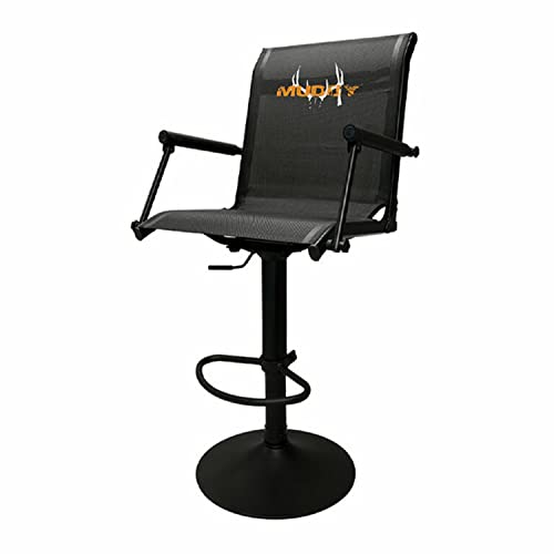 Muddy Swivel Extreme Hunting Seat - Adjustable, Cushioned Ground Chair with 360° Rotation