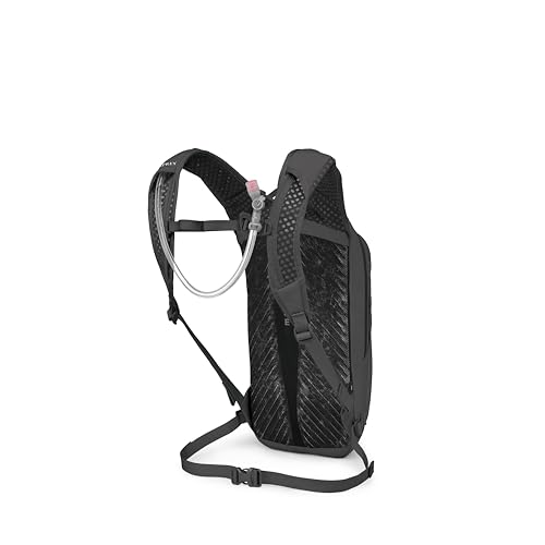 Osprey Berm Bike Hydration Backpack Raven Black 8L with Reservoir - Lightweight Cycling Pack