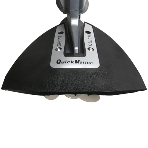 Silver Whale Tail Hydrofoil Stabilizer for Outboard Motors 40-300 HP - Better Handling & Speed