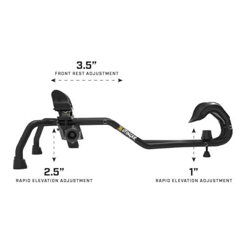 Adjustable Ambidextrous Rifle Shooting Rest with Lightweight Design - Caldwell