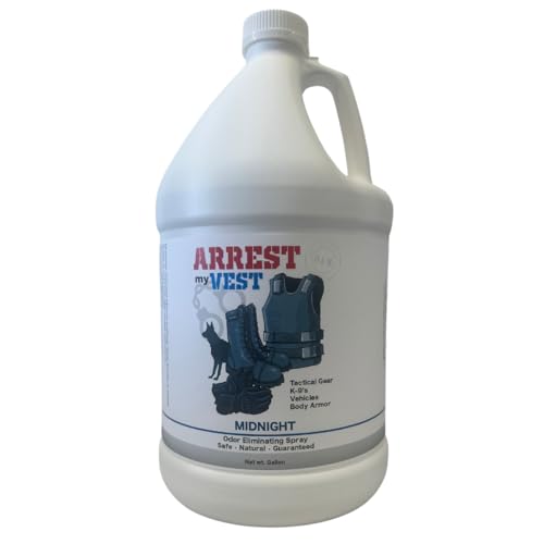 Arrest My Vest Odor Eliminator Refill 128oz for Body Armor & Gear, Midnight Scent