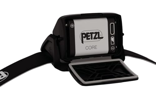 Petzl ACTIK CORE Rechargeable Headlamp - 625 Lumens, One Size, Black